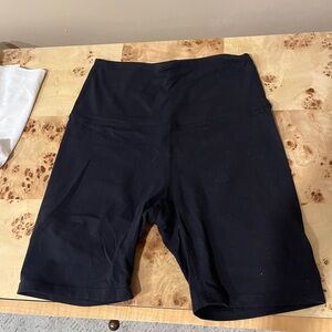 Beyond Yoga Black Bike Shorts